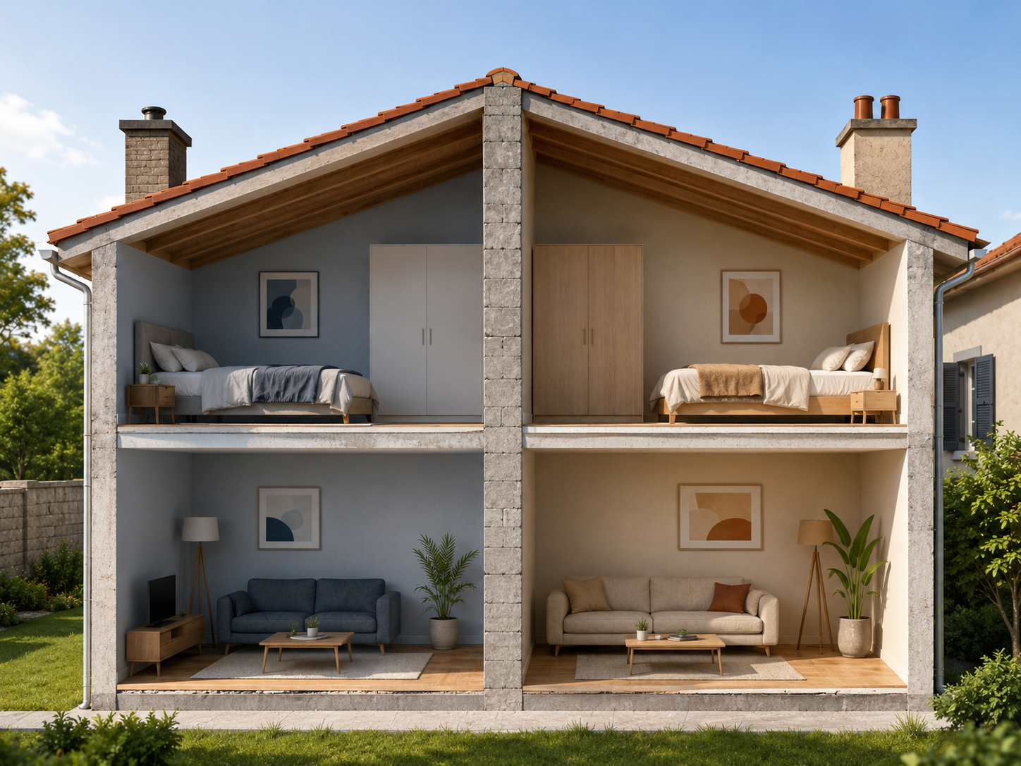 Murs mitoyens : tout savoir sur la copropriété des cloisons séparatives